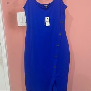 Express - Bright Blue dress - Small